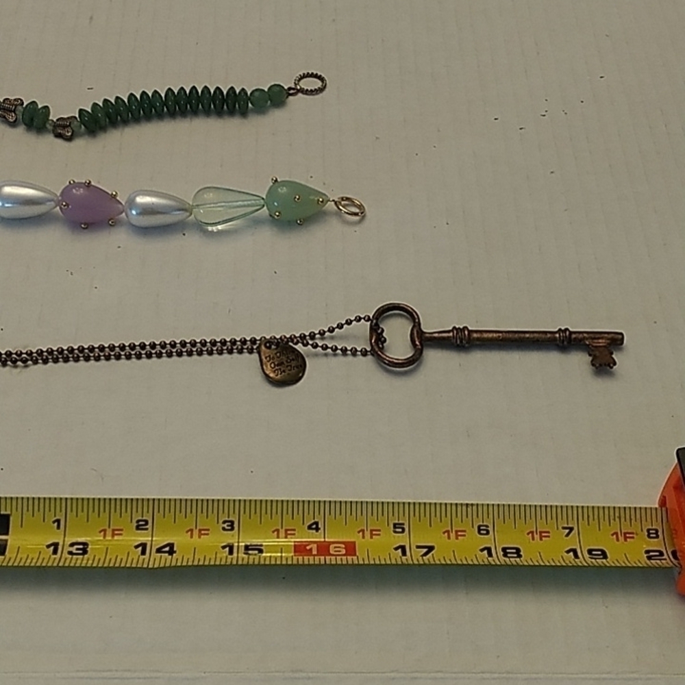 Set of Three Fashion Necklaces - Picture 9 of 10